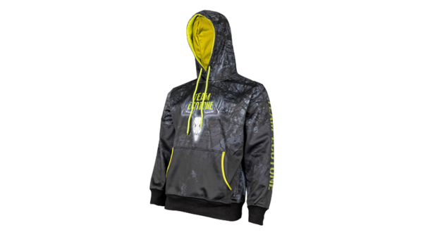 Hoodie Team Ecotone chevreuil chartreuse