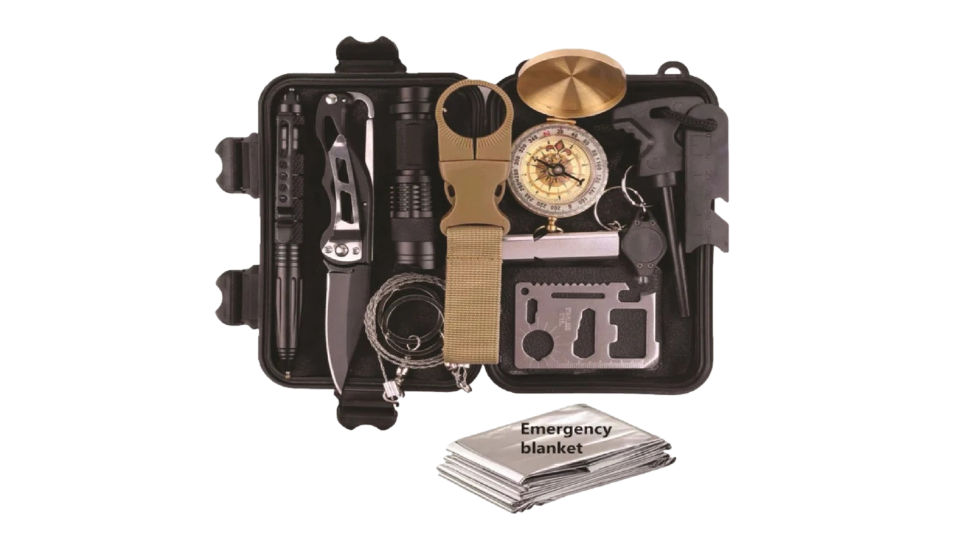 Kit d'urgence - Kit de Survie - Kit de survie - Set de Survie Kit d'urgence - Kit de Survie - Kit de survie - Set de Survie