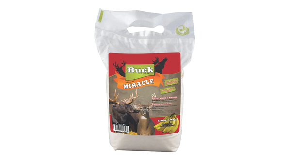 Poudre volatile ”Magic Miracle” à saveur de banane pour chevreuil et orignal - 1.8kg PAR BUCK TROPHY