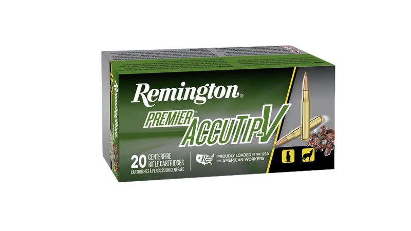 Munitions Remington Premier Accutip-V 22-250 REM 50 gr. BT