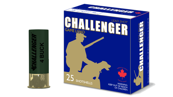 Munitions Grand Gibier Coyote Buckshot 2 3/4'' 12g Par Challenger