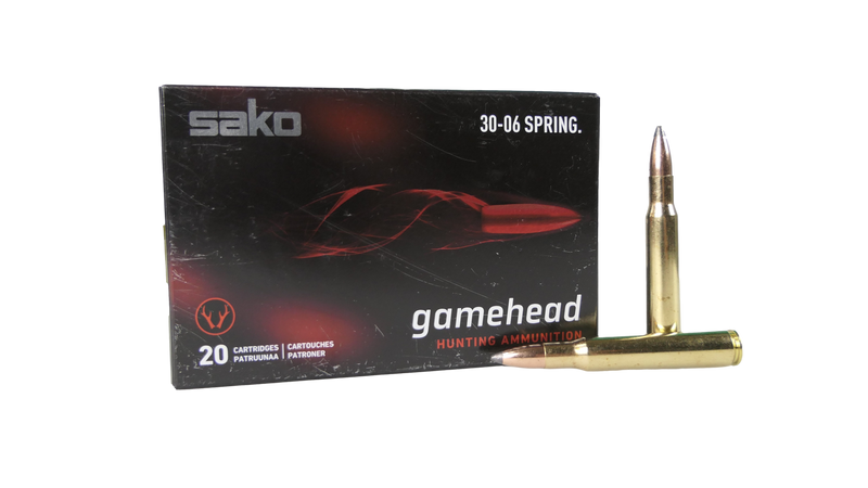 Munitions Sako Gamehead 30-06 SPRG 180 gr. Spitzer-nosed