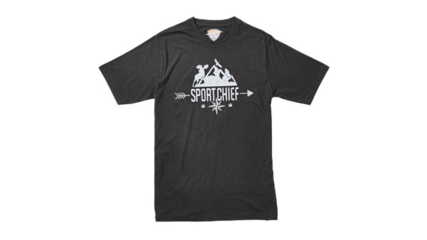 T-Shirt noir Sportchief