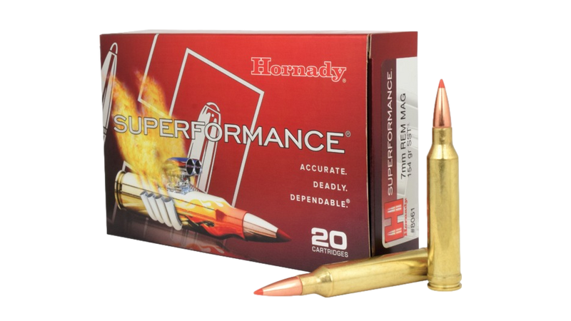 Munitions Hornady Superformance cal. 7 MM REM MAG 154 gr. SST