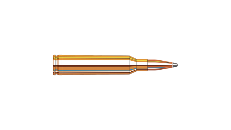 Munitions Hornady American Whitetail cal. 7 MM REM MAG 154 gr. Interlock
