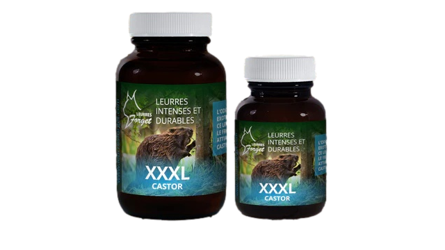 Leurre pour castor XXXL 120ml Par Leurres Forget