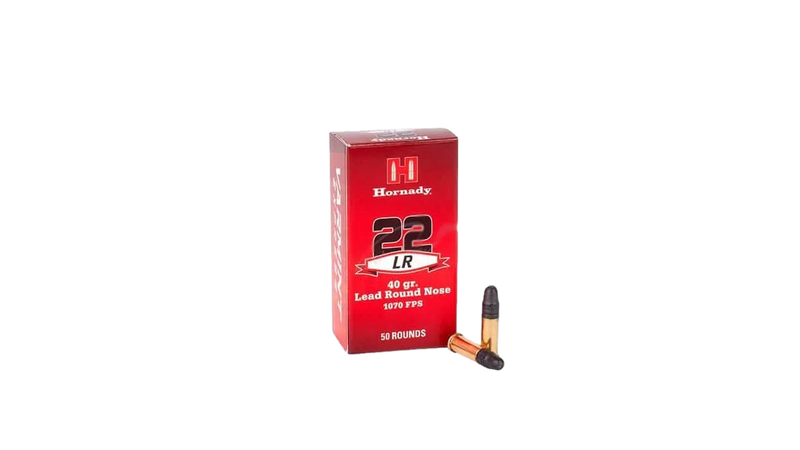 Munitions Varmint Express cal.22 LR 40gr LRN paquet 50 Par Hornady