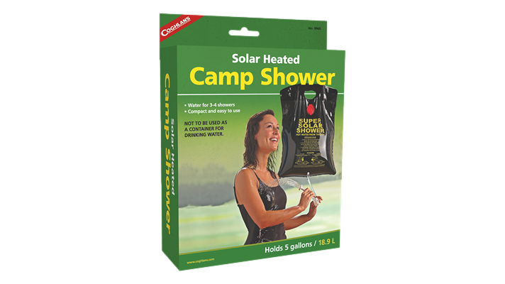 Douche Solaire Coghlan's 5 Gallons - Pour Camping Extérieur Avec Spray - Modèle 9965