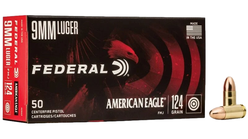 Munitions American Eagle 9mm luger Par Federal