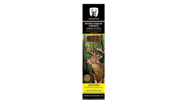 Bâton d'encens chevreuil biche en chaleur 6/pk Par Buck Hunter