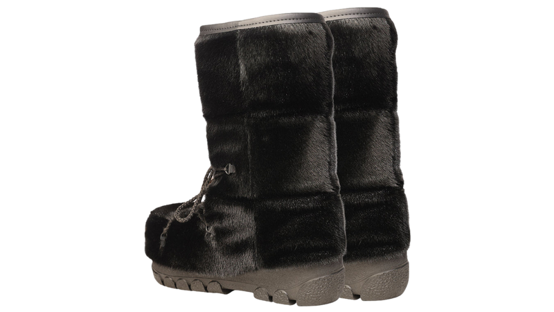 Botte sales fourrure femme