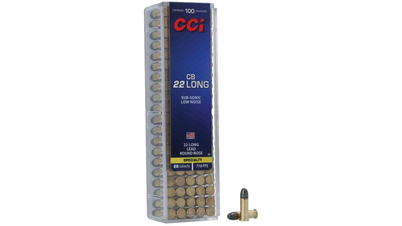 Munitions CB 22 Long Sub-Sonic 22LR Par CCI