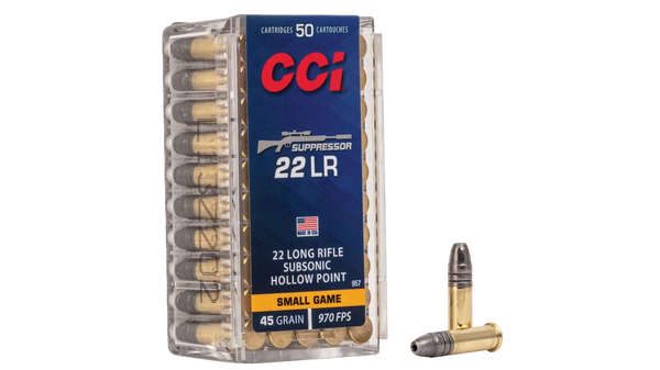 Munitions 22LR Suppressor Par CCI