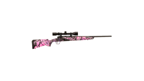 Carabine à verrou cal. 7mm-08 REM AXIS XP Compact Muddy Girl avec télescope par SAVAGE