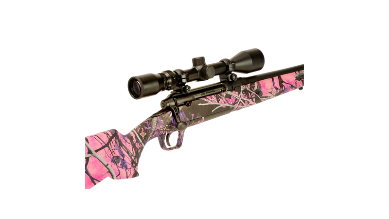 Carabine à verrou cal. 7mm-08 REM AXIS XP Compact Muddy Girl avec télescope par SAVAGE