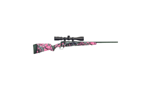 Carabine 308 centerfire 110 Apex Hunter Muddy Girl Par Savage avec télescope Buckner