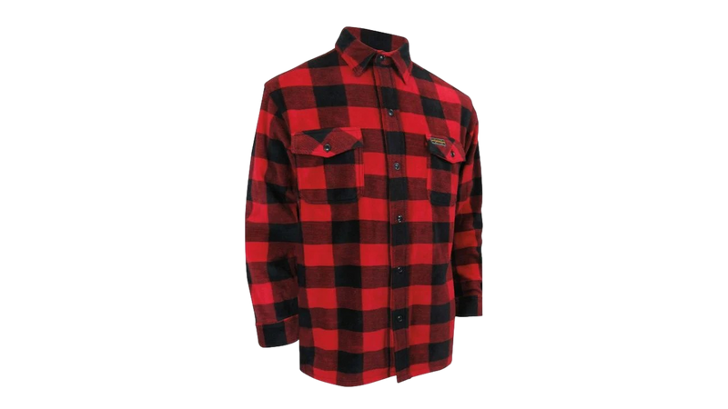 Chemise en polar Homme rouge par Jackfield