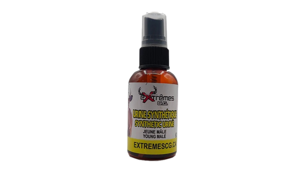 Urine synthétique chevreuil jeune mâle 60ml Par Extreme C.G.