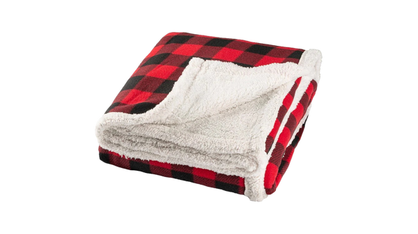 Couverture de polar doublée "Plaid" par Pronature