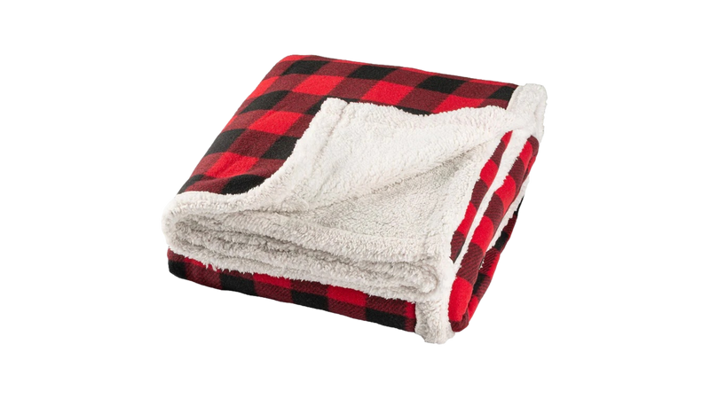 Couverture de polar doublée "Plaid" par Pronature