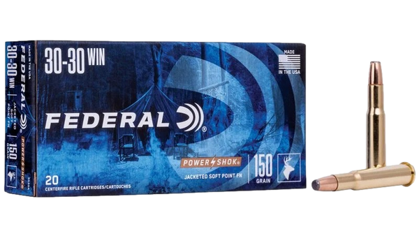 Munitions 30-30 Win 150gr Power-Shok Par Federal