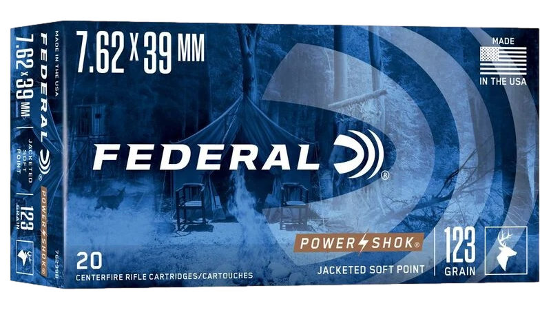 Munitions Power-Shok 7.62X39 Par Federal