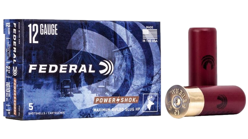 Munitions 12g Power-Shok Rifled Slug Par Federal