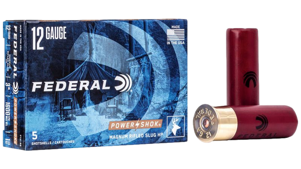 Munitions Power-Shok Rifled Slug 3'' 12g Par Federal