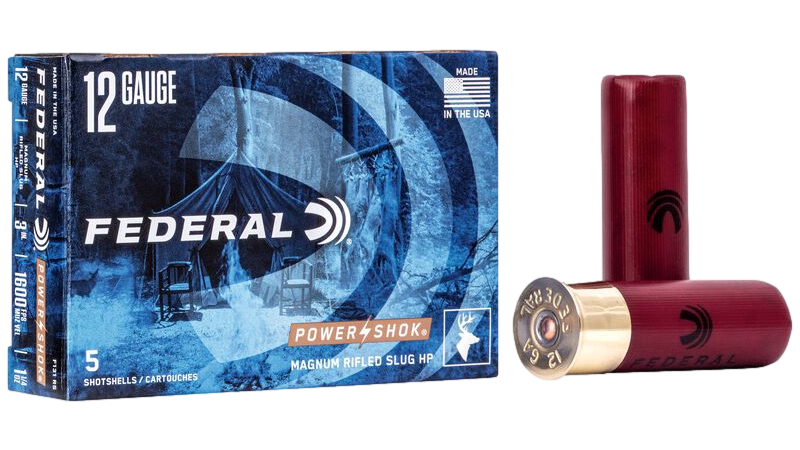 Munitions Power-Shok Rifled Slug 3'' 12g Par Federal