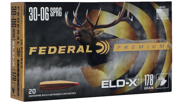 Munitions 30-06 Federal Premium ELD-X Par Federal