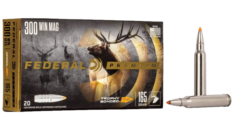 Munitions 300 WIN MAG 165gr Federal Premium Trophy Bonded Tip Par Federal