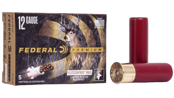 Munitions Vital-Shock Premium Buckshot 3'' 12g Par Federal