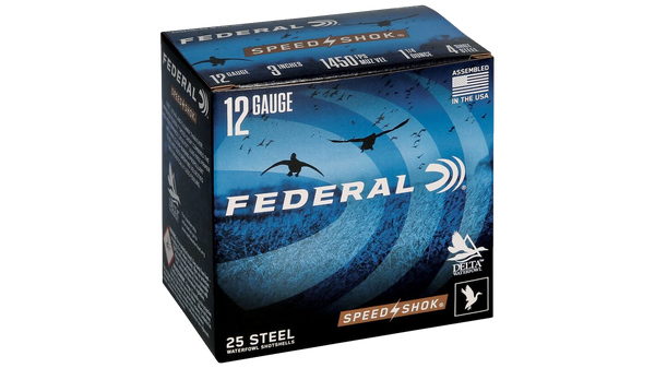 Speed-Shok en acier cal.12 3'' 1-1/4oz #4 Par Federal