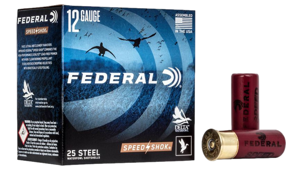 Munitions Speed-Shok 2-3/4'' #2 12g Par Federal