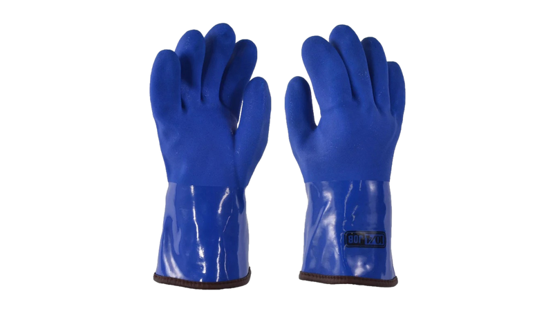 Gants en PVC doublés pour homme par 10-4 Job