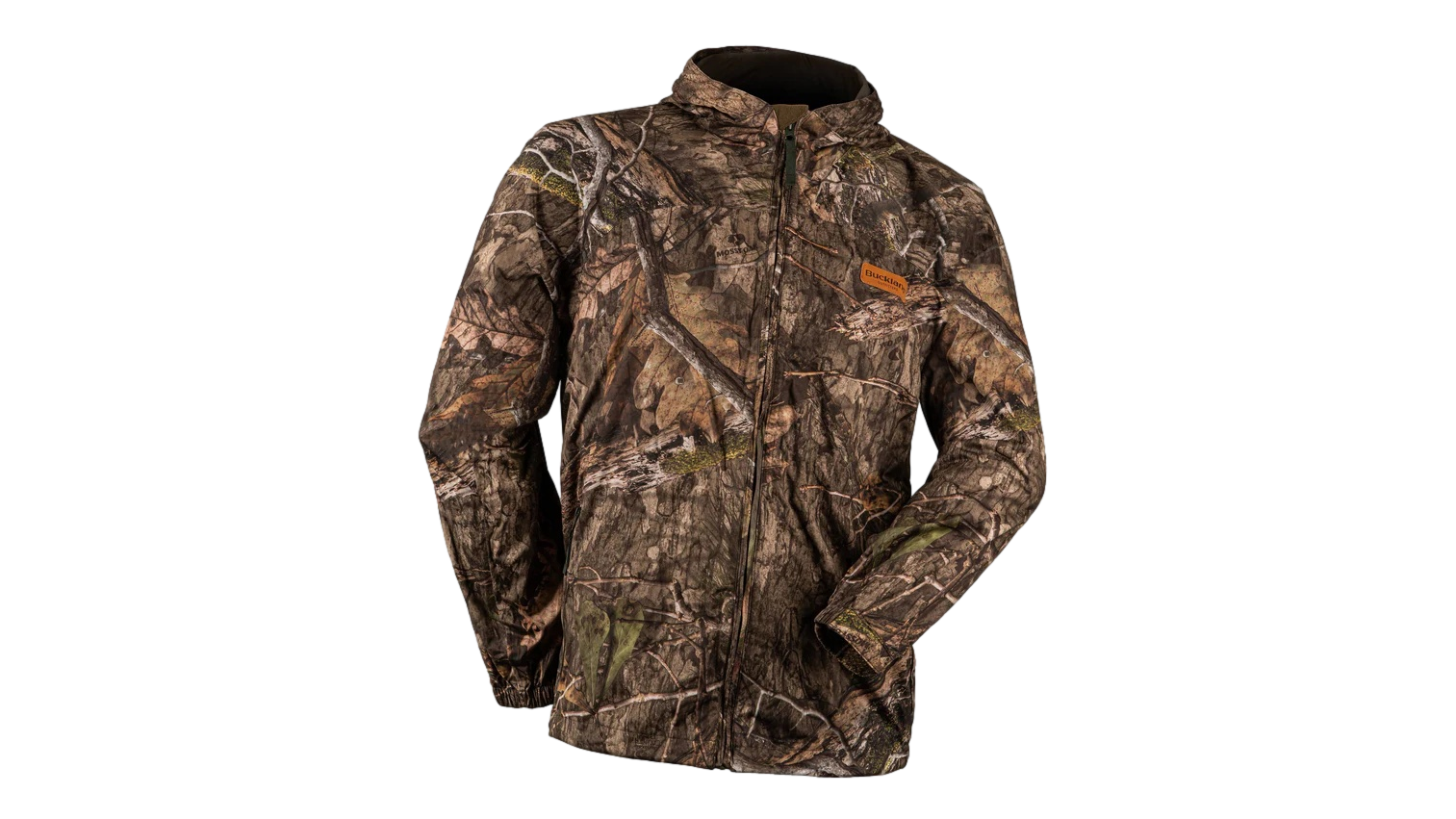 Mossy Oak Sweat à capuche léger pour homme, chemise de pêche à capuche pour homme, Illusion Bleu 21, Moyen