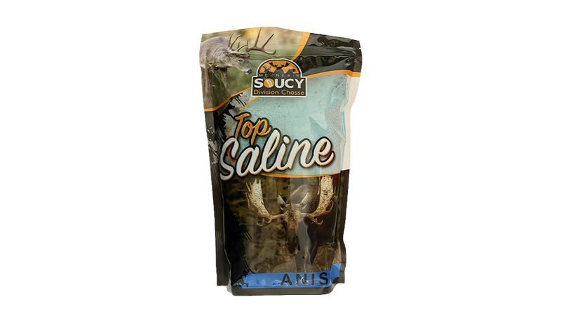 Leurre olfactif pour chevreuil & orignal Top Saline 2kg Par Meunerie Soucy