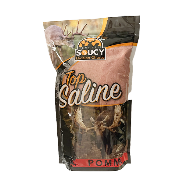 Leurre olfactif pour chevreuil & orignal Top Saline 2kg Par Meunerie Soucy