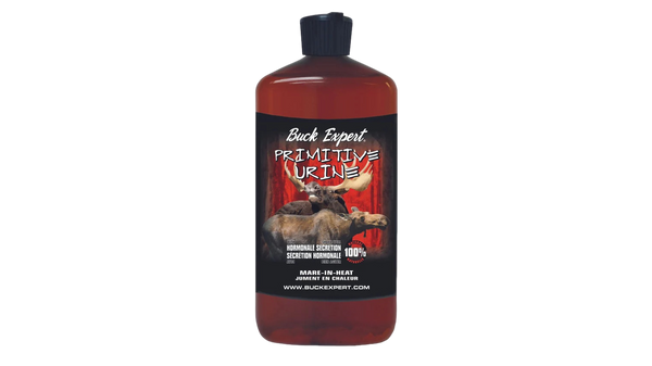 Urine de jument en chaleur Primitive 500ml Par Buck Expert