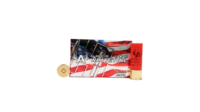 Munitions American Whitetail 1oz Slug 12g Par Hornady