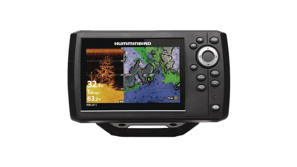 Sonar & Gps Helix 5 Chirp Di GPS G3 avec Carte Lakemaster Canadienne Par Humminbird