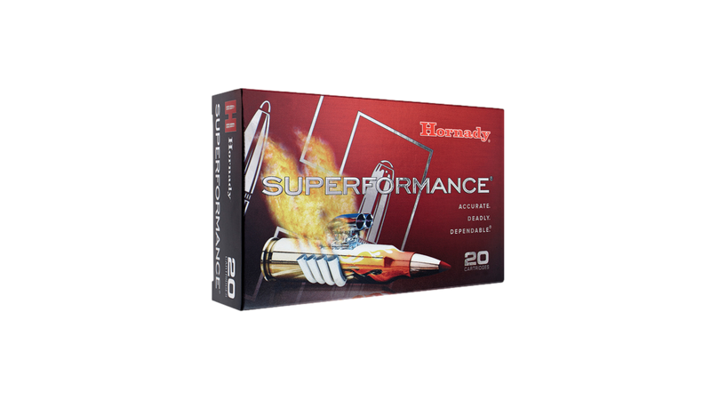 Munitions 30-06 Springfield 165 gr SST® Superformance Par Hornady