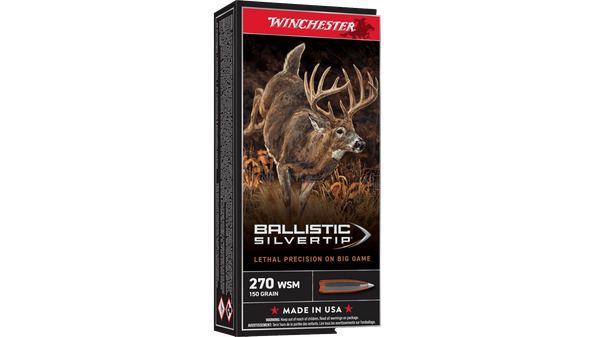 Munitions Ballistic Silvertip 270Wsm Par Winchester