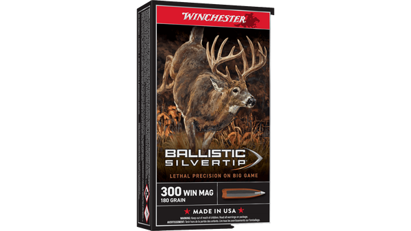 Munitions 300 Win Mag 180gr Ballistic Silvertip Par Winchester