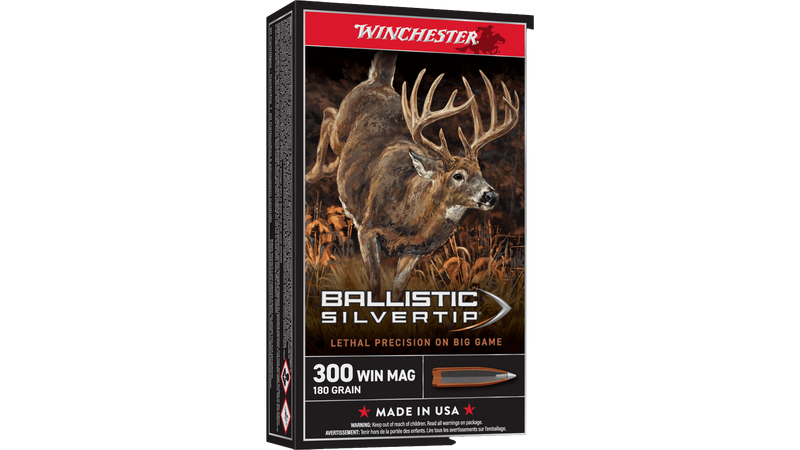 Munitions 300 Win Mag 180gr Ballistic Silvertip Par Winchester