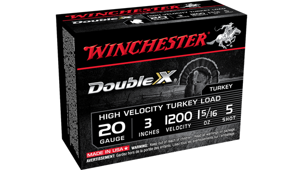 Double X cal.20 3'' 1-5/16oz #5 Par Winchester