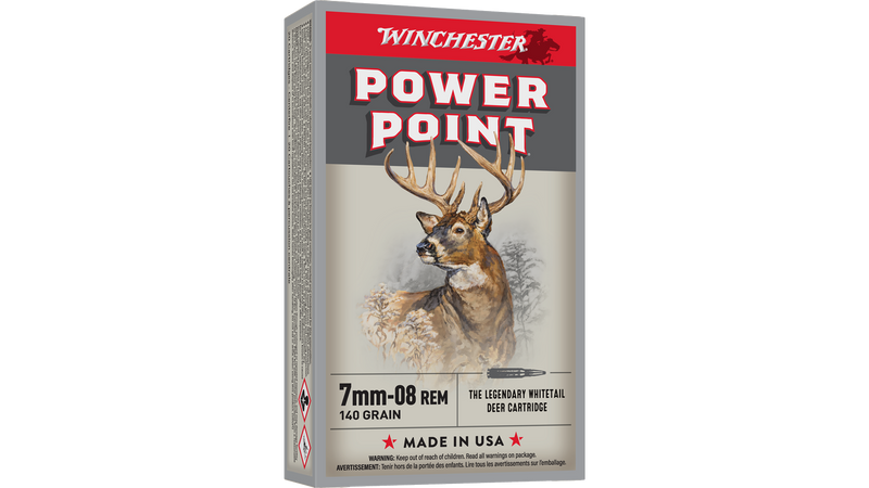 Munitions Power Point 7mm-08REM Par Winchester