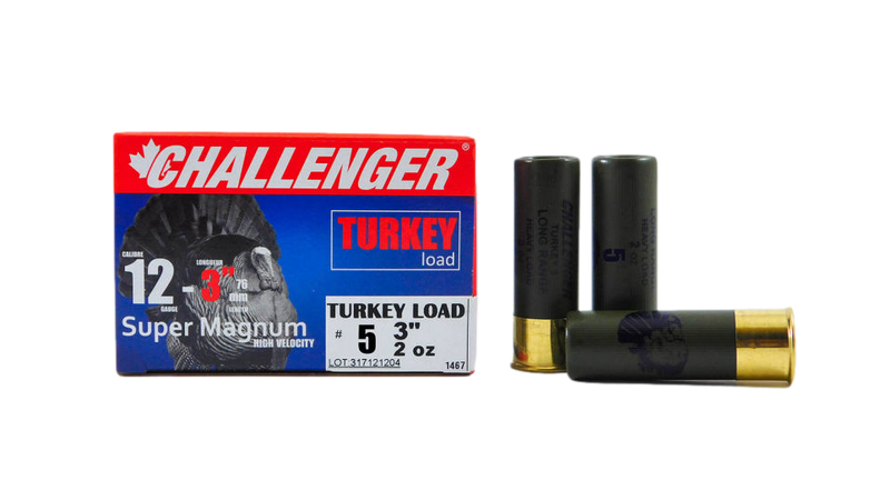 Munitions Challenger Turkey Load cal. 12 / 3" / #4, #5 et #6