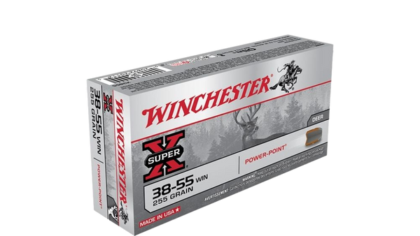 Munitions Winchester Super-X cal. 38-55 WIN 255 gr.