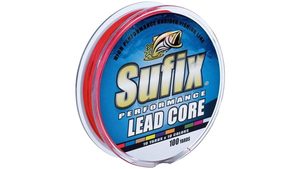 Fil à pêche plombé Lead Core de Sufix